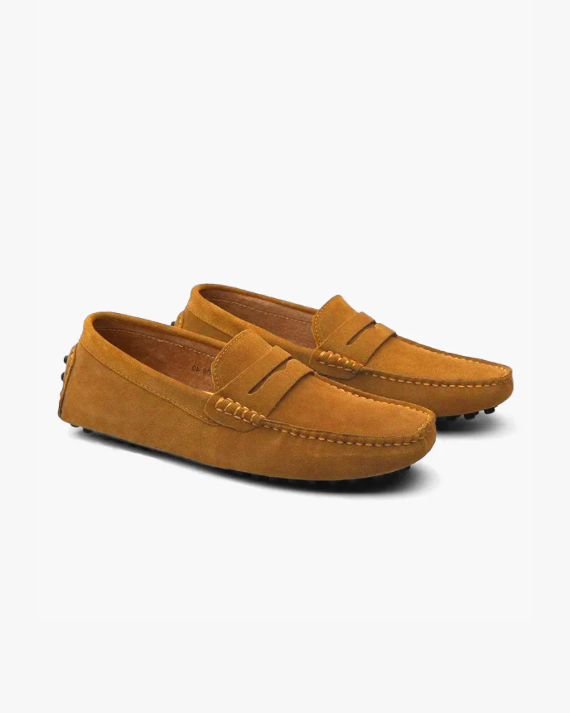 Wildleder Fahrer Slipper